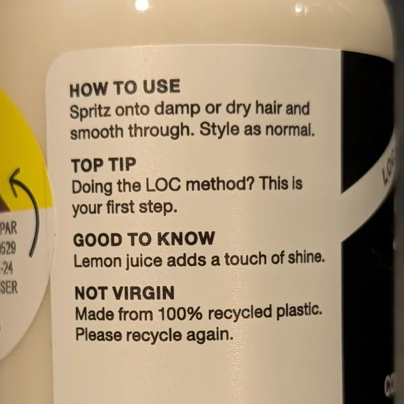 Lush Super Milk Conditioning Hair Primer 3.3 oz Bottle - Picture 6 of 6